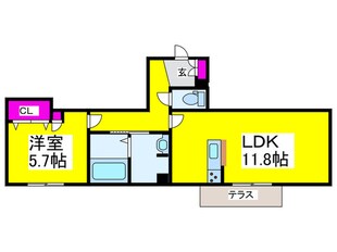 ソラーナ堺市駅の物件間取画像